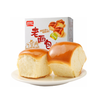 盼盼食品官方旗舰店-盼盼老面包整箱930g早餐面包食品手撕零食软面包点心小蛋糕营养