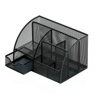 优诗提念YSTN-BT03 七格收纳笔筒(计价单位:个)黑色