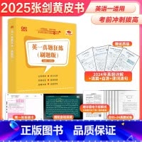 2025[英一定制版]真题狂练2005-2024年 [正版]真题试卷!2025/2026考研英语黄皮书英语一英语二真题狂