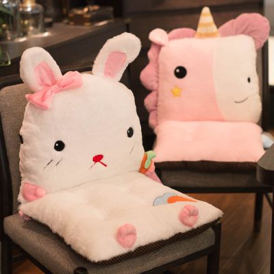 坐垫女靠垫办公室一体椅垫加厚学生教室座垫椅子垫板凳子屁股软垫子