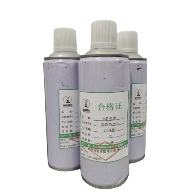 新添林木水性喷漆 黑色 350ml/ 瓶