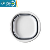 敬平可折叠盆便携式旅行洗脸盆子家用压缩盆学生宿舍用洗屁股大号小号