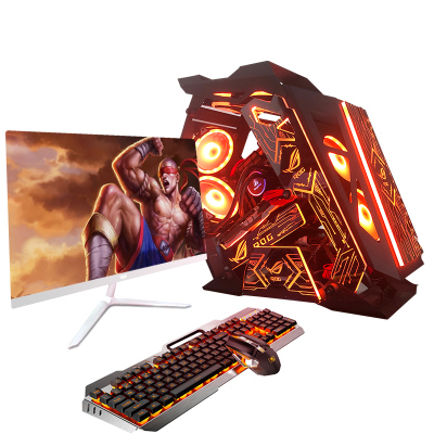 金河田(Goldenfield)酷睿八代i7六核/GTX10603G独显480G固态硬盘游戏台式机电脑主机DIY组装机电竞游戏型英雄联盟吃鸡高配游戏台式电脑整机全套