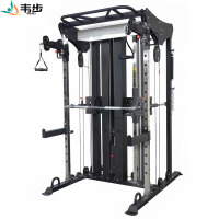 韦步WF-6000多功能史密斯机小飞鸟综合训练器史密斯机单机+Q5训练凳