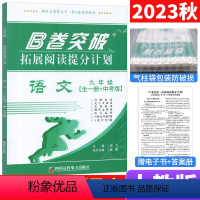 语文 人教版 九年级/初中三年级 [正版]B卷突破拓展阅读提分计划九年级语文上下全一册中考版 初中中考现代文文言文阅读B
