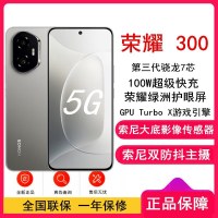 [全新]荣耀300 苍山灰 16GB+512GB 第三代骁龙7芯 5G 5300毫安青海湖电池 1000W快充 拍照手机