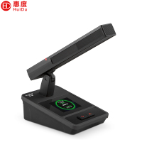 惠度(HuiDu)HD-8200A有线手拉手会议麦克风讨论型工程会议桌面台式方管话筒主席麦