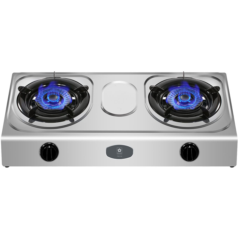0kw大火力灶具 台式双眼灶jzt-tbz06天然气