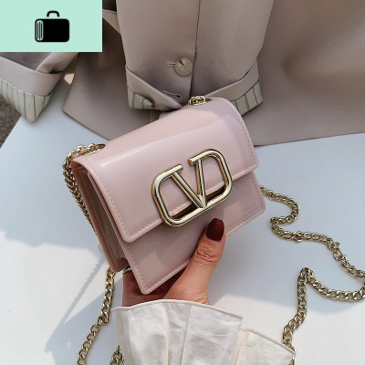 春夏季迷你小包包女2020新款潮流行百搭斜挎包chic链条时尚果冻包NEW LAKE女斜挎包