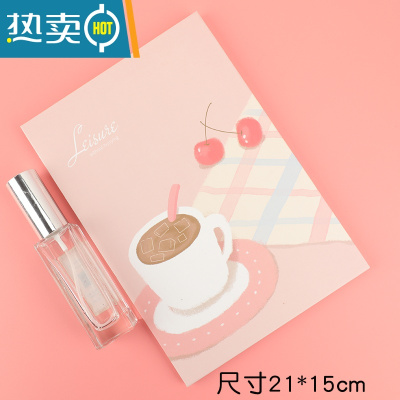 敬平折叠化妆镜宿舍梳妆书桌面可爱大号便携台式随身翻盖式学生小镜子 浅米白 樱桃咖啡便携式用镜