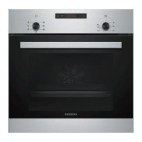 西门子(SIEMENS)HB013FBS2W 66升 原装进口3D热风 嵌入式烤箱 黑色蒸饭柜