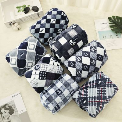 HLCOMAN睡裤男女情侣珊瑚绒长裤秋冬季法兰绒加厚宽松保暖加绒大码家居裤睡裤