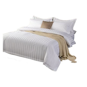 梦佳莉全棉缎条三件套 SY-ST7812 160*230cm 适用于1.2米床 套