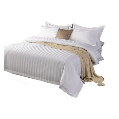 梦佳莉全棉缎条三件套 SY-ST7812 160*230cm 适用于1.2米床 套