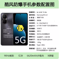 华为 畅享80 512G 防爆手机 4G全网通制药厂化工厂石油本安型EX巡检防爆定制版