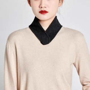 纯棉护颈椎护脖小围脖男女空调房防寒护颈带保暖脖子月子脖套3759A