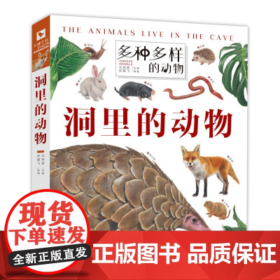 多种多样的动物·洞里的动物 动物翻翻书“翻”阅生命奥秘