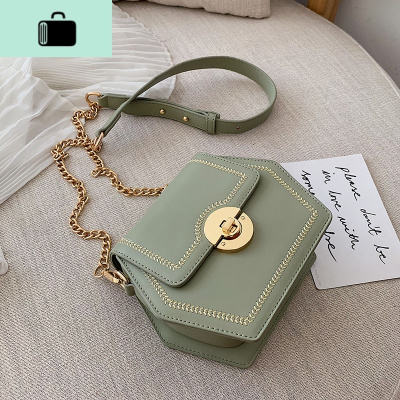 包包2020新款潮网红夏季小包女斜挎包百搭ins时尚单肩链条小方包NEW LAKE