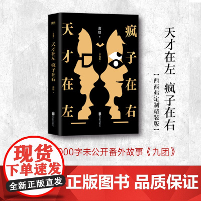 西西弗书店 天才在左疯子在右 西西弗定制版 精装正版图书 借疯子的策略唤醒你未知的灵魂 真实精神病人访谈手记