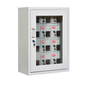 慧采云 钢制12门手机存放柜电子设备对讲机管理柜手机保管箱存放箱手机寄存柜