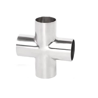 盛京联硕 不锈钢卫生级焊接四通 定制 个