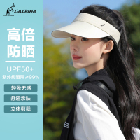 lalplna/袋鼠 防晒帽 大檐帽子夏季防紫外线轻盈折叠遮脸太阳帽