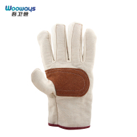 吾卫世 帆布手套 均码 双.