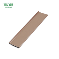 喜力健 铝合金卡扣踢脚线 长2.5M*高6CM*厚10MM-玫瑰金 根