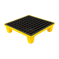 翌嘉YJ4120549防渗漏托盘危废化学品防泄漏塑料托盘 600*600*150