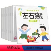 全20册左右脑开发贴贴画 [正版]动手动脑专注力训练贴纸书宝宝0到3-6岁绘本早教书籍左右全脑潜能开发婴幼儿思维益智启蒙