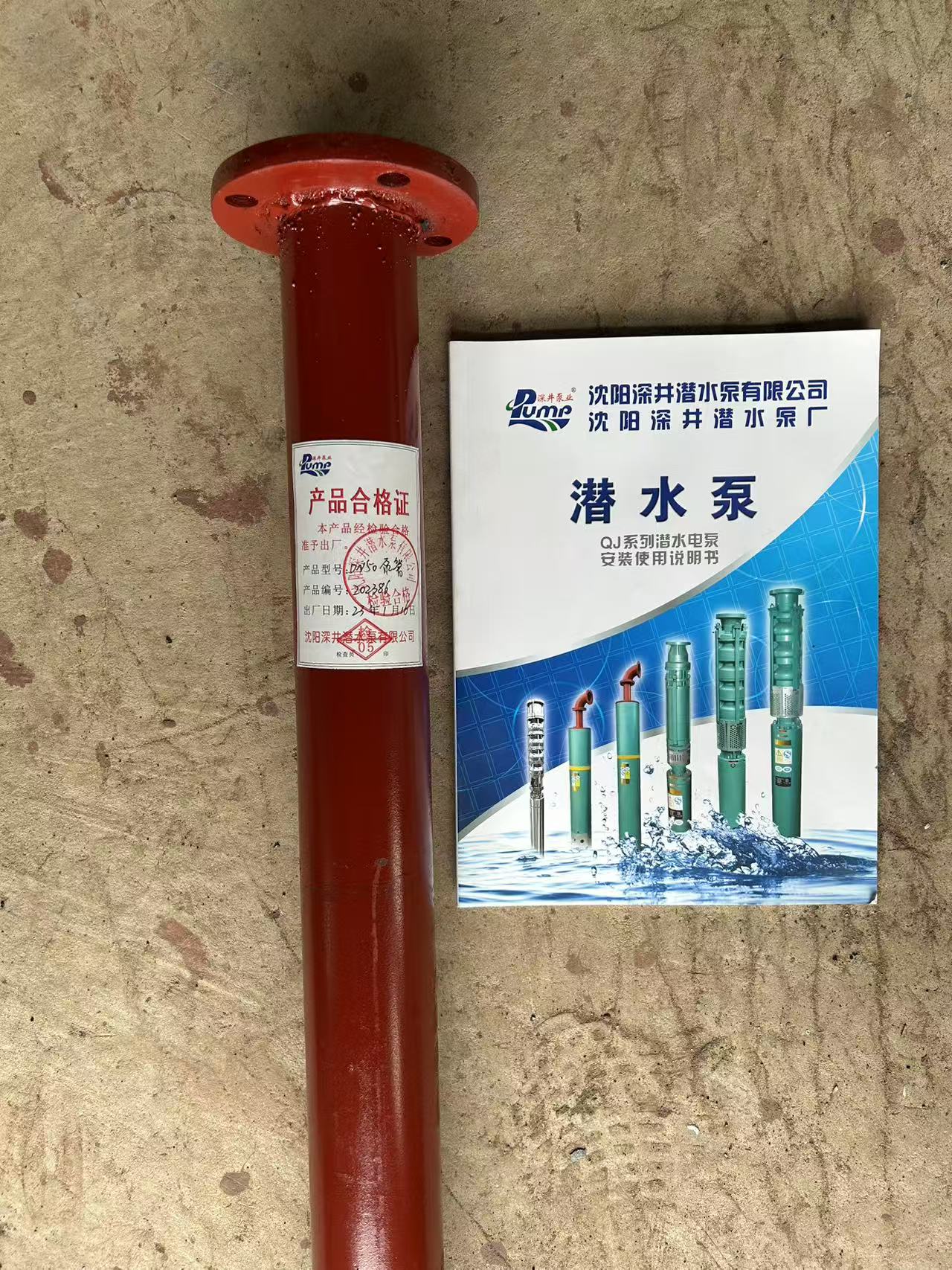 沈深 潜水无缝泵管 DN50×3米/根