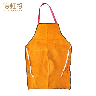 信虹牧 牛皮焊工电焊围裙耐磨防烫 60*90cm 条