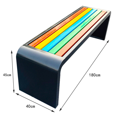 凌迪星户外长椅180*40*45cm张