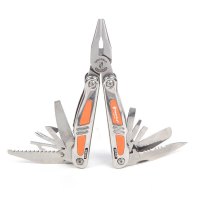 钢盾(SHEFFIELD) S041002 18合1不锈钢多用钳子随身工具钳便携折叠刀