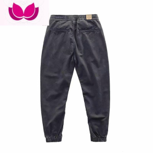 七斓劳保服工作服工地干活上班裤子耐磨宽松夏季束脚工装裤男