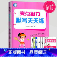 语文 五年级上 人教版 [正版]2024亮点给力计算天天练数学默写天天练语文人教版苏教版SJ译林版YL江苏二年级上册一年