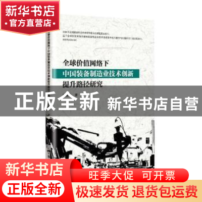 正版 全球价值网络下中国装备制造业技术创新提升路径研究 何燕子