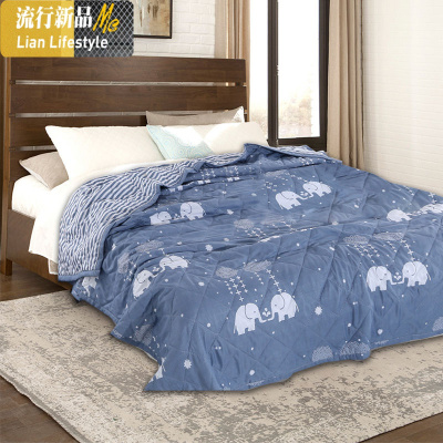 满堂红[工厂直营]夏凉被空调被薄被子可机洗学生儿童单人双人 三维工匠
