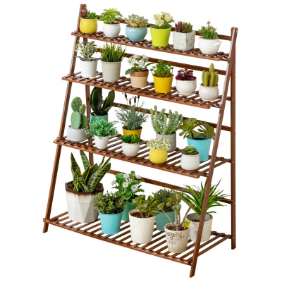 花架子置物阳台布置客厅室内非实木多层落地式多肉铁艺绿萝