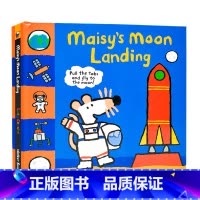 [正版]小鼠波波登陆月球 Maisy's Moon Landing maisy 太空科普3D立体书翻翻书机关操作书 启