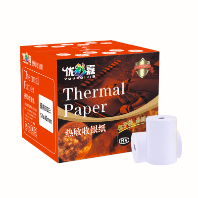 优彩嘉 热敏纸 收银纸 57*40mm 200卷/箱 5740 箱