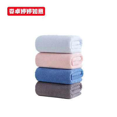 娄卓婷婷如意 纯棉抗菌浴巾 75150 条
