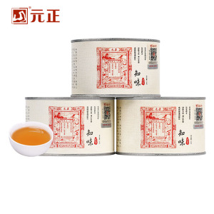 [元正]知味红茶 特级正宗武夷山小种红茶自饮茶票系列口粮茶罐装送礼 3罐 1罐/50g
