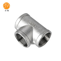 金魅 不锈钢三通 DN100内丝 个