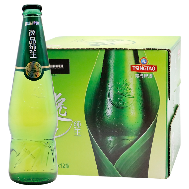 青岛啤酒 逸品纯生小瓶450ml*12瓶/箱 整箱 青岛生产
