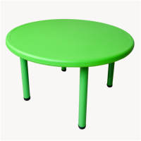 业飞QY-50幼儿园圆形塑料桌单桌