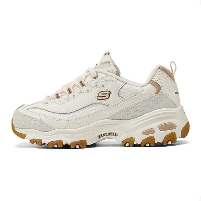 斯凯奇女款休闲熊猫鞋加绒150244/OWBR-8.5双