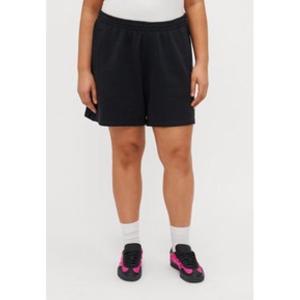 Adidas运动直筒短裤女宽松休闲弹力腰侧口袋潮流百搭黑