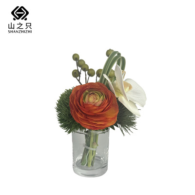 山之只 蝴蝶兰果子款仿真花 MZ0311 个