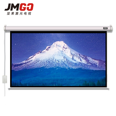 坚果投影电动幕布 定制